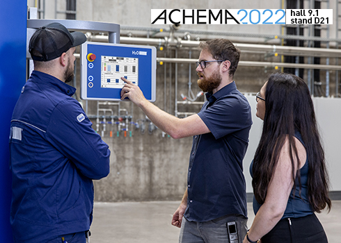 ACHEMA trade fair novelty: The first VACUDEST wastewater treatment system with Industry 4.0